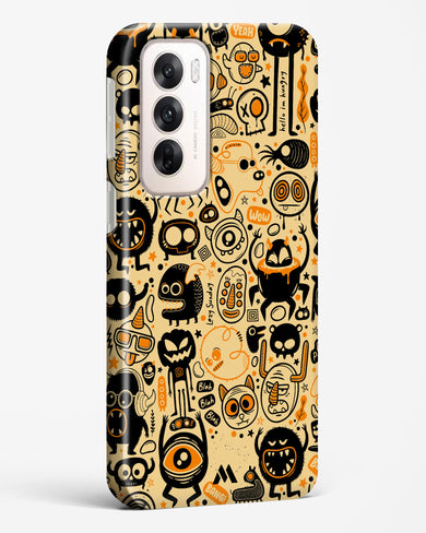 Hungry Monsters Hard Case Phone Cover (Oppo)