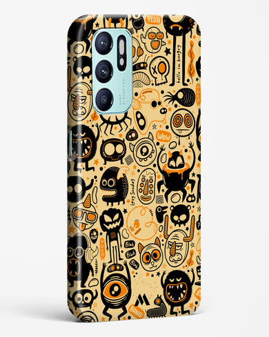 Hungry Monsters Hard Case Phone Cover (Oppo)