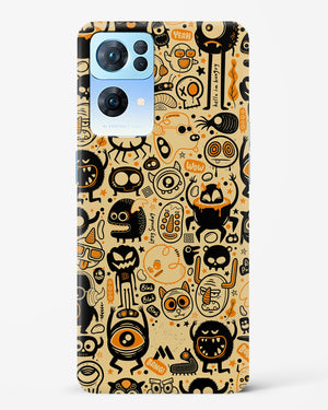 Hungry Monsters Hard Case Phone Cover (Oppo)