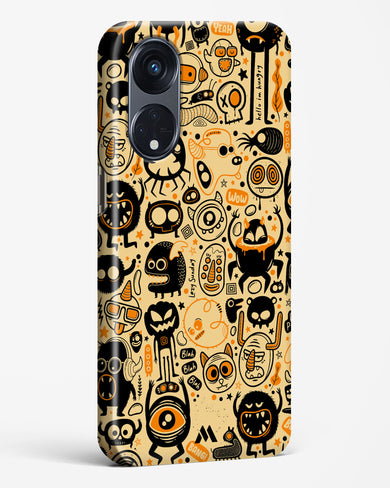 Hungry Monsters Hard Case Phone Cover (Oppo)