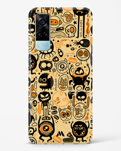 Hungry Monsters Hard Case Phone Cover (Vivo)