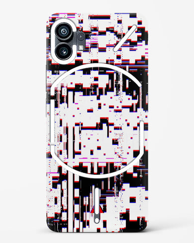 Glitch in the Code Hard Case Phone Cover (Nothing)