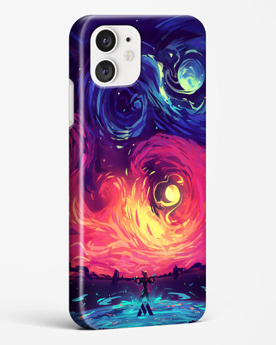 Starry Night Sun Hard Case Phone Cover (Apple)