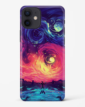 Starry Night Sun Hard Case Phone Cover (Apple)