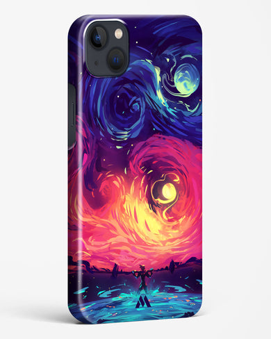 Starry Night Sun Hard Case Phone Cover (Apple)