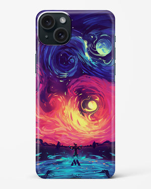 Starry Night Sun Hard Case Phone Cover (Apple)