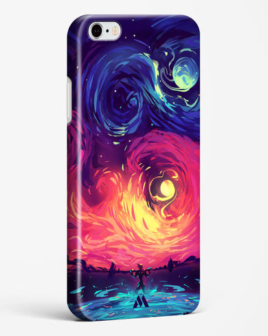 Starry Night Sun Hard Case Phone Cover (Apple)