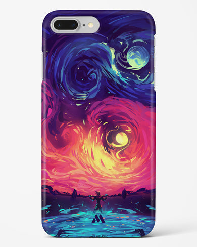 Starry Night Sun Hard Case Phone Cover (Apple)