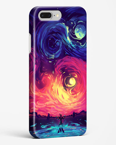 Starry Night Sun Hard Case Phone Cover (Apple)