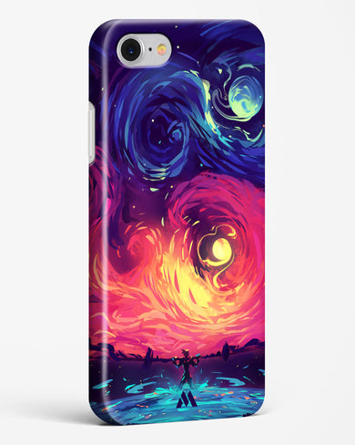 Starry Night Sun Hard Case Phone Cover (Apple)