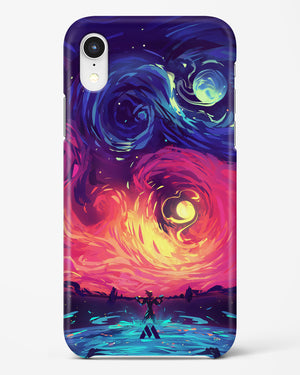 Starry Night Sun Hard Case Phone Cover (Apple)