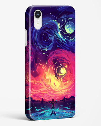 Starry Night Sun Hard Case Phone Cover (Apple)