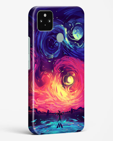 Starry Night Sun Hard Case Phone Cover (Google)