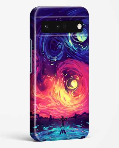 Starry Night Sun Hard Case Phone Cover (Google)