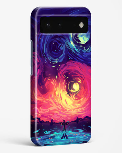 Starry Night Sun Hard Case Phone Cover (Google)