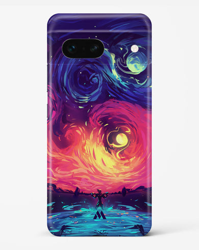 Starry Night Sun Hard Case Phone Cover (Google)