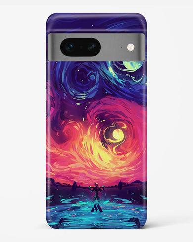 Starry Night Sun Hard Case Phone Cover (Google)