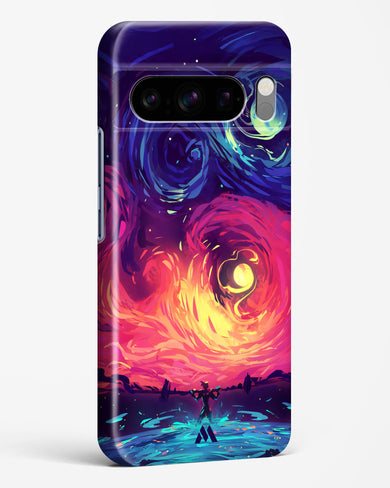 Starry Night Sun Hard Case Phone Cover (Google)