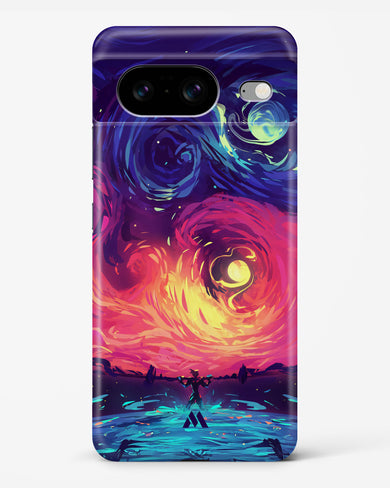 Starry Night Sun Hard Case Phone Cover (Google)