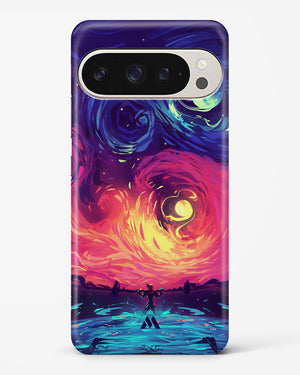 Starry Night Sun Hard Case Phone Cover (Google)