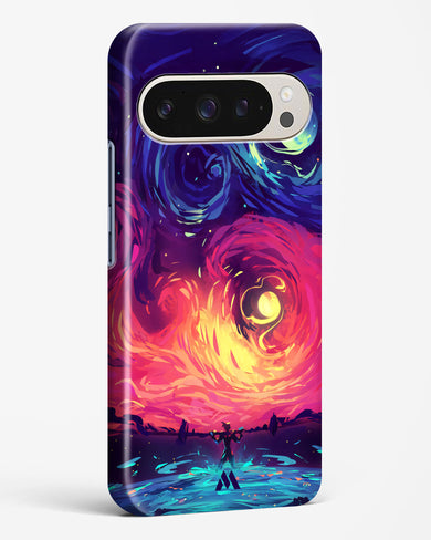 Starry Night Sun Hard Case Phone Cover (Google)