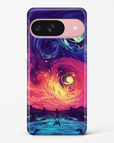 Starry Night Sun Hard Case Phone Cover (Google)