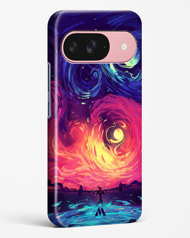 Starry Night Sun Hard Case Phone Cover (Google)