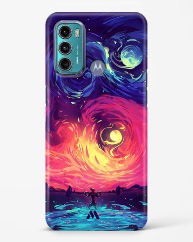 Starry Night Sun Hard Case Phone Cover (Motorola)