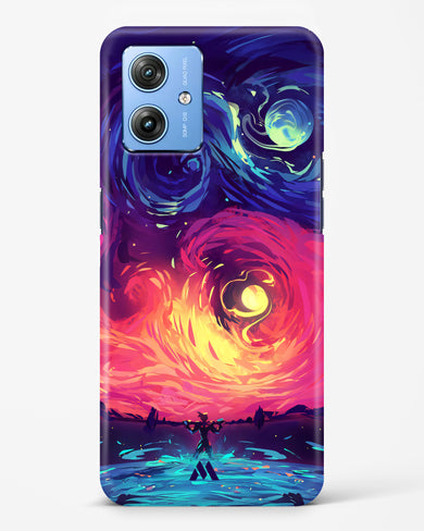 Starry Night Sun Hard Case Phone Cover (Motorola)