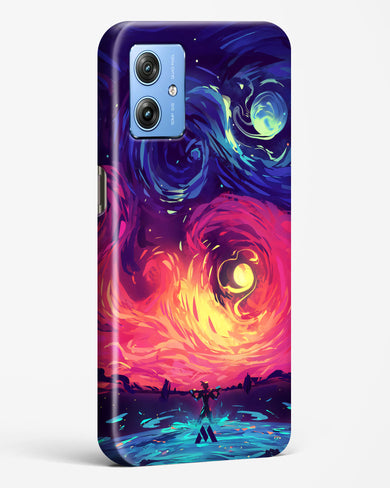 Starry Night Sun Hard Case Phone Cover (Motorola)