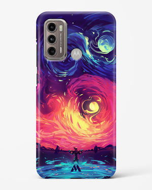 Starry Night Sun Hard Case Phone Cover (Motorola)