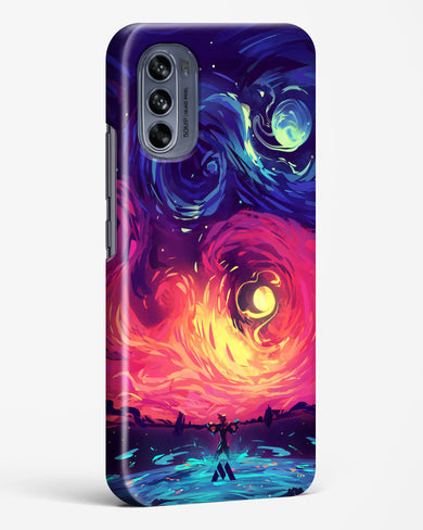 Starry Night Sun Hard Case Phone Cover (Motorola)