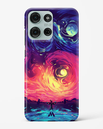 Starry Night Sun Hard Case Phone Cover (Motorola)
