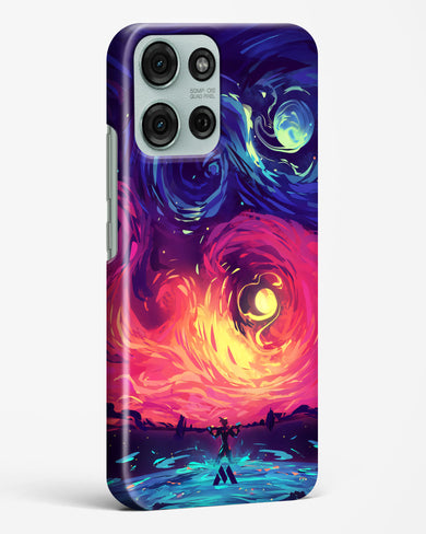 Starry Night Sun Hard Case Phone Cover (Motorola)