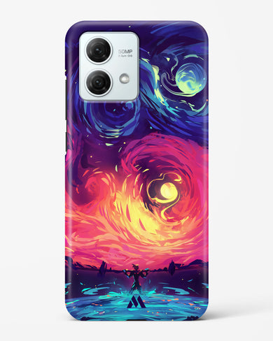 Starry Night Sun Hard Case Phone Cover (Motorola)