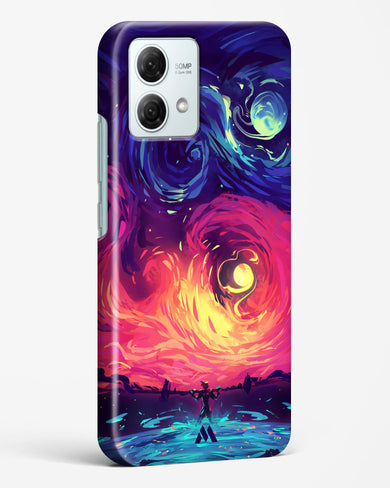 Starry Night Sun Hard Case Phone Cover (Motorola)