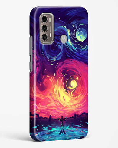 Starry Night Sun Hard Case Phone Cover (Motorola)