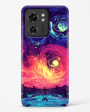 Starry Night Sun Hard Case Phone Cover (Motorola)