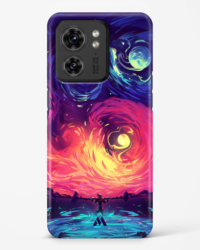 Starry Night Sun Hard Case Phone Cover (Motorola)