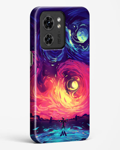 Starry Night Sun Hard Case Phone Cover (Motorola)