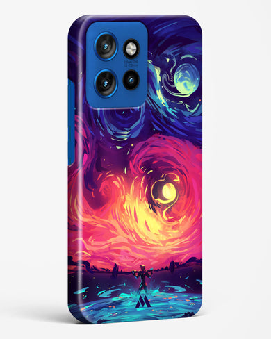Starry Night Sun Hard Case Phone Cover (Motorola)
