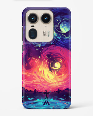 Starry Night Sun Hard Case Phone Cover (Motorola)