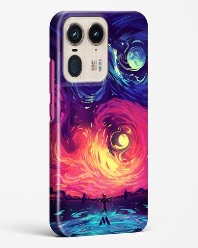 Starry Night Sun Hard Case Phone Cover (Motorola)