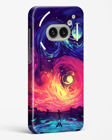Starry Night Sun Hard Case Phone Cover (Nothing)