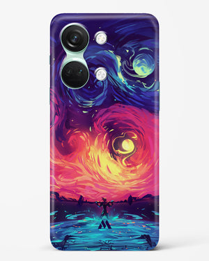 Starry Night Sun Hard Case Phone Cover (OnePlus)