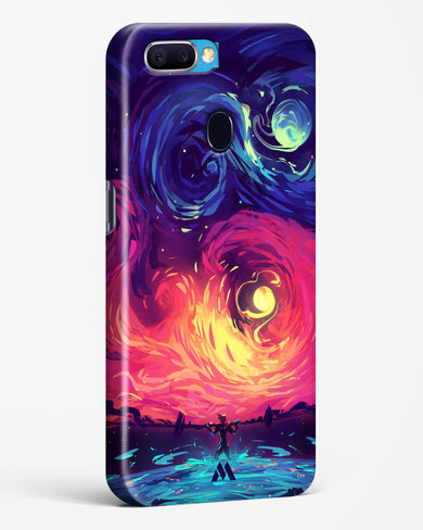 Starry Night Sun Hard Case Phone Cover (Oppo)