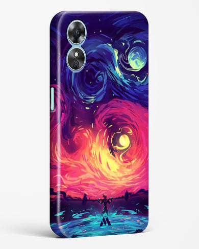 Starry Night Sun Hard Case Phone Cover (Oppo)