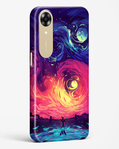 Starry Night Sun Hard Case Phone Cover (Oppo)