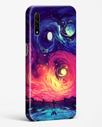 Starry Night Sun Hard Case Phone Cover (Oppo)