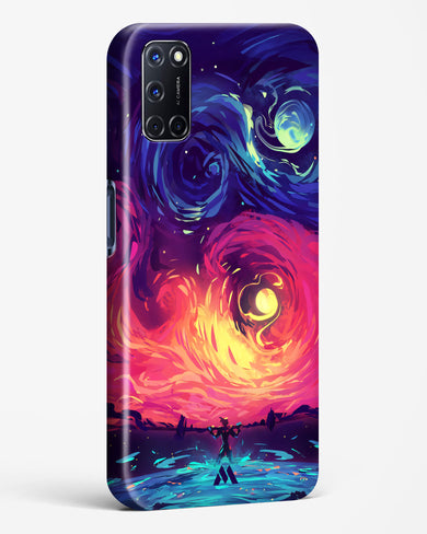 Starry Night Sun Hard Case Phone Cover (Oppo)